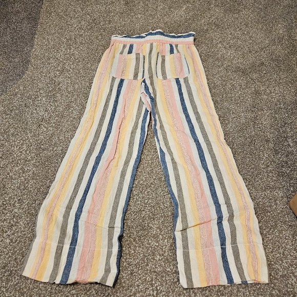 Jolt Striped Linen Pants - Picture 2 of 5